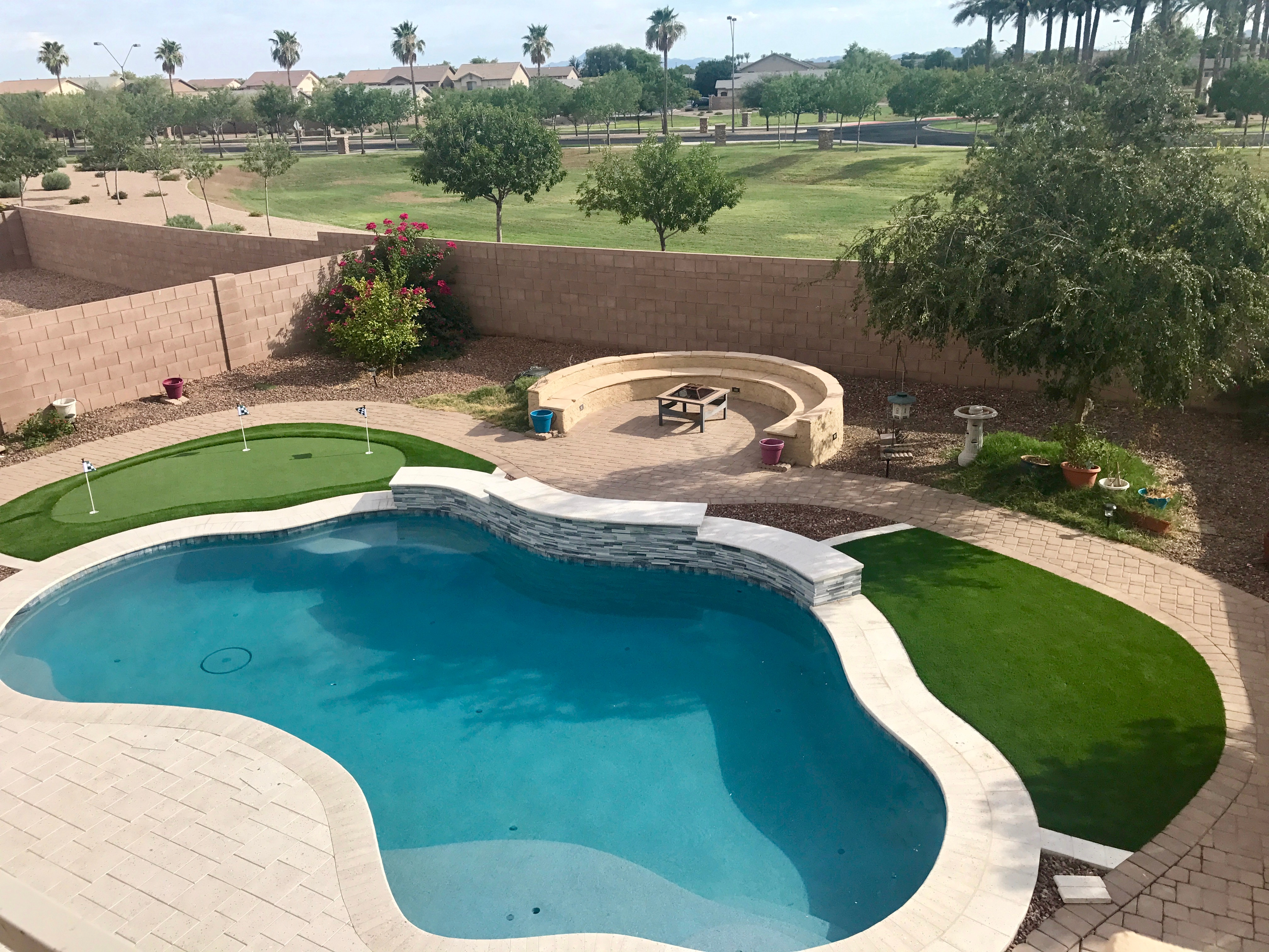 POOL BUILD HIGHLIGHT THE NEVIUS FAMILY OF MARICOPA, AZ
